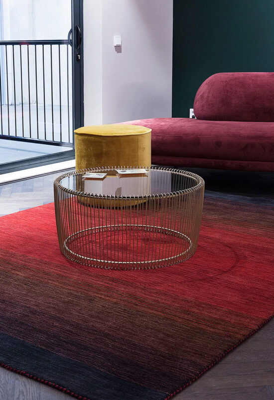 Panorama Red/Black - Vloerkleden - Offyce.nl